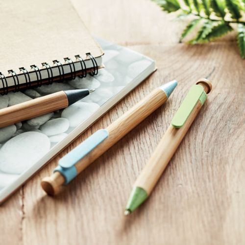 Kugelschreiber aus Bambus und Weizenstroh - Bild 8
